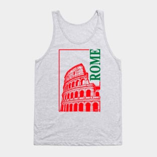 Rome, Italy Colosseum Tank Top